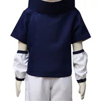 В наличии Огнезависимый костюм ниндзя COS Sasuke COS II Детская версия для взрослых косплей аниме костюм Cross Border