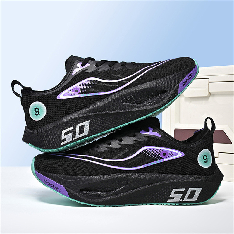 Cross-Border Aliexpress Best-Selling Carbon Plate Running Shoes Racing Ultra-Light Shock-Absorbing Casual Sports Shoes Amazon Dropshipping