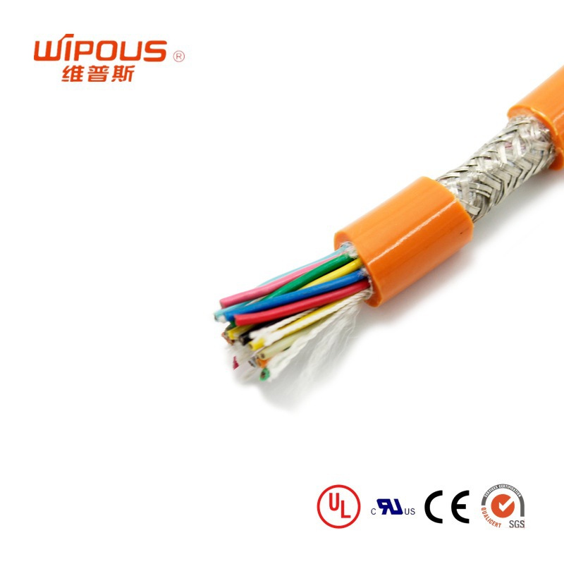 源头厂家 美标线2587 屏蔽耐弯曲拖链电缆