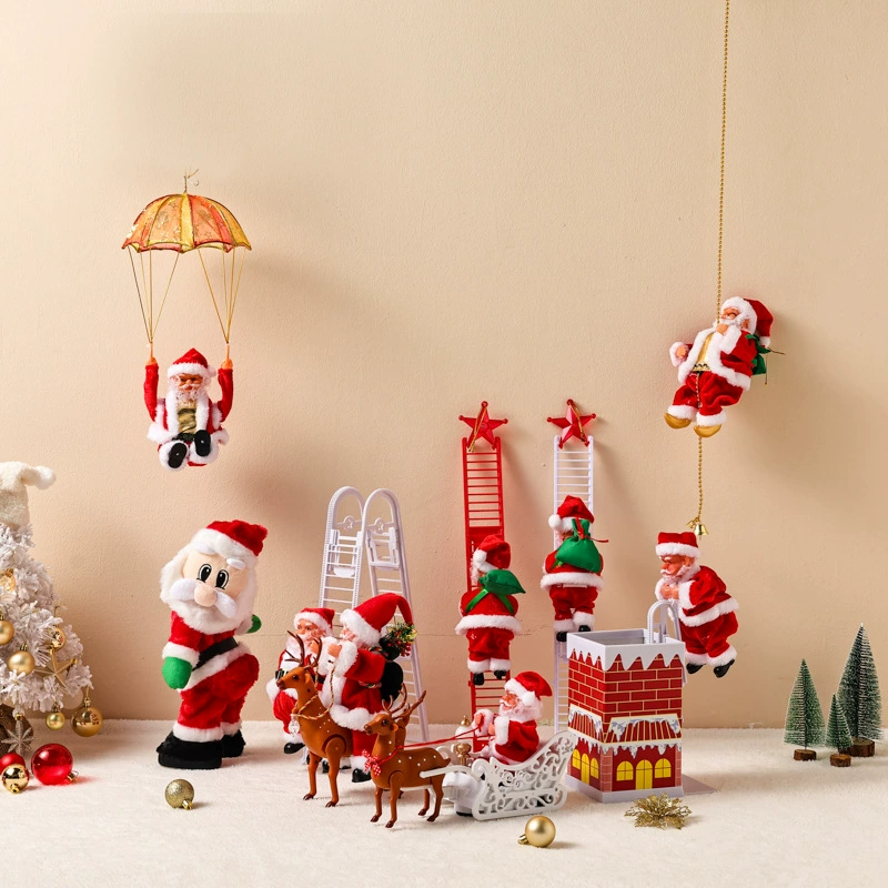 Электронная игрушка для пожилых, бусины, Christmas-лесенка, подарок на день рождения