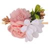 Cute universal children's fresh elastic nylon headband, European style, flowered, simple and elegant design