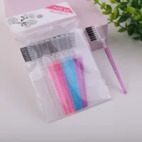 Двусторонняя щетка для ресниц, (Физика), 10 штук