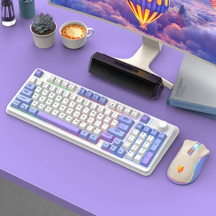 Механическая игровая клавиатура K94, Bluetooth и проводная, RGB подсветка, мультицветные варианты
