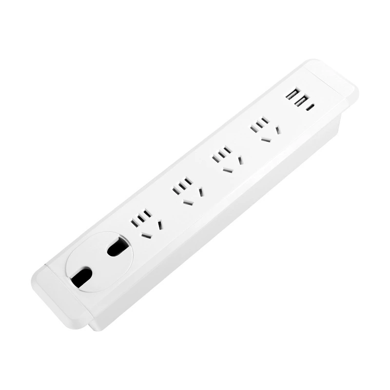 Домашняя умная USB-розетка с быстрой зарядкой, для общежития, многофункциональная с независимым выключателем, многопортовой удлинитель