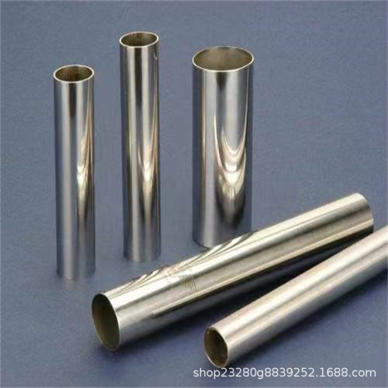 201不锈钢装饰圆管 304扁管 广告框 家装用镜面不锈钢管规格齐全