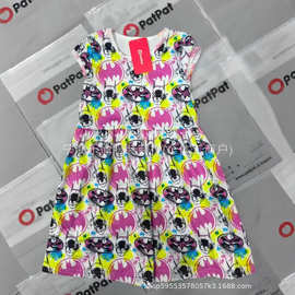 patpat儿童连衣裙杂款时尚潮流童装裙子kids dress外贸工厂直销爆