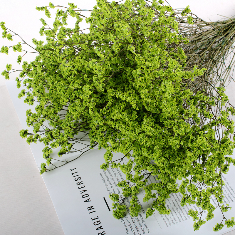 Yunnan fábrica mayorista de flores inmortales de cristal hierba flor seca pesa material DIY ramo de flores hechas a mano decoración del hogar