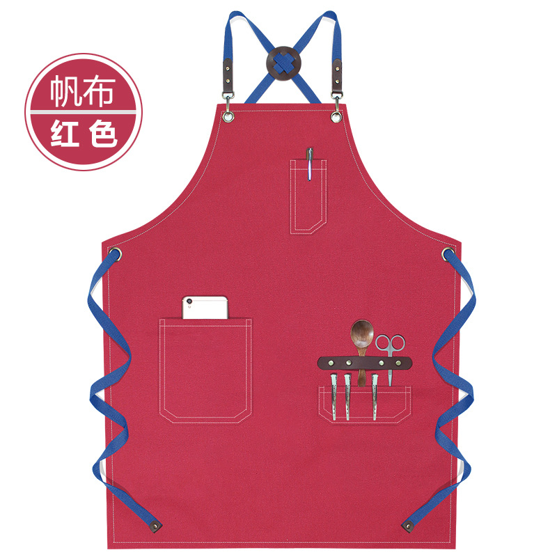 D010 cinta redonda lona roja