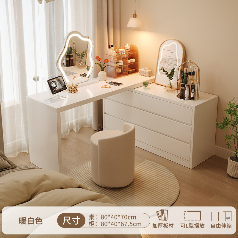 Mueble de cabecera, dormitorio doméstico, armario de almacenamiento contra la pared, espacio de rendija estrecha, uso de armario de cola de cama largo, estante de piso, armario bajo