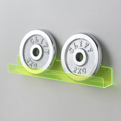 Clear Acrylic Display Shelf U-shaped Wall-mounted Book Bedside Phone Computer Storage Rack