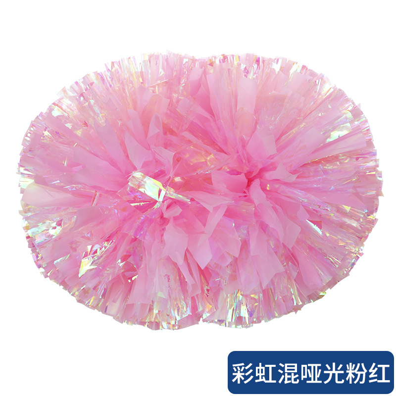 Porristas Bola de flores porristas mano flor mano sacudida flor danza rendimiento mano flor porristas flor bola de color rendimiento