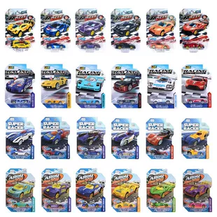 Мини-машинки металл инерционные гоночные набор