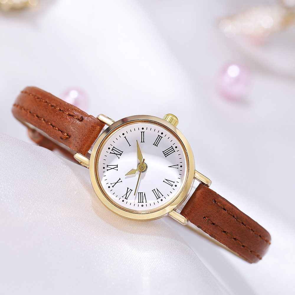 Cross-Border Women's Watches Wholesale Foreign Trade Thin Straps Fashion Decoration Simple Quartz Belt Women's Watches Student Watches Women