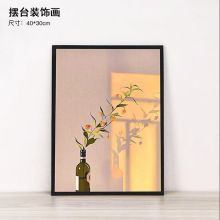✅ins风抽象人物艺术摆台画玄关装饰画摆件客厅卧室梳妆台黑白桌