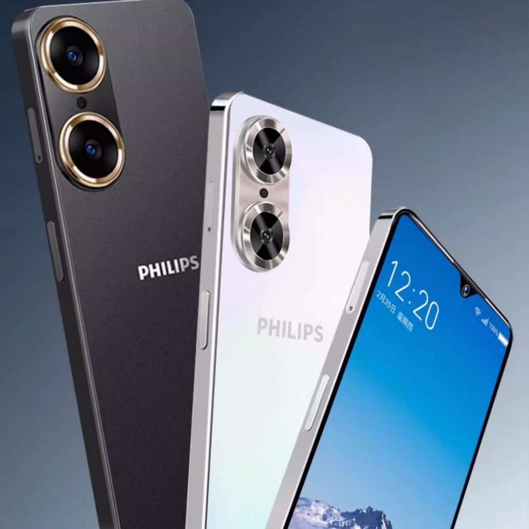 Philips S6505 ultra delgado 4G Netcom gota de agua pantalla completa en espera de larga duración para estudiantes de edad avanzada teléfono móvil S15