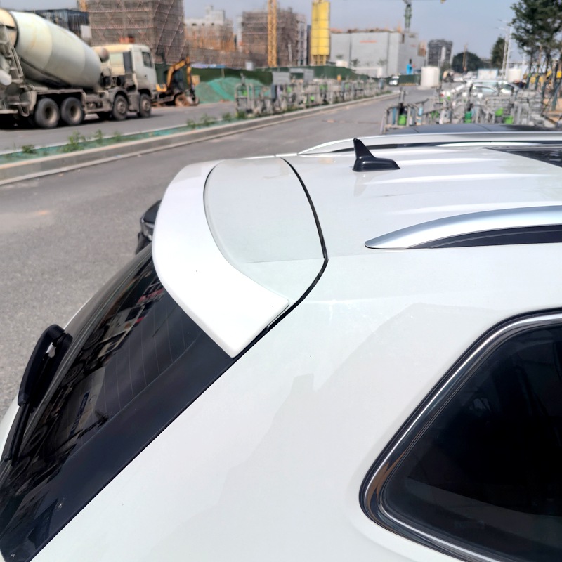 Suitable for 2017-2025 Volkswagen Tiguan L Modified Rline Rear Wing, No-Drill Paint-Coated Spoiler Roof Wing