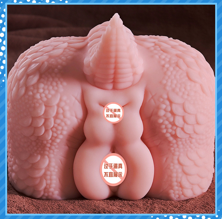 Jiuai Men’s Manual Masturbator in TPE, Flesh Tone, Vaginal Style — detail image 30