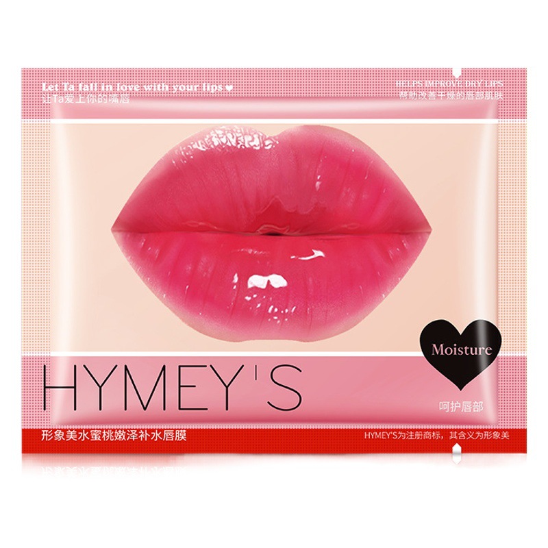Imagen belleza colágeno hidratante máscara de labios hidratante anti-agrietamiento se desvanecen líneas de labios cuidado de los labios