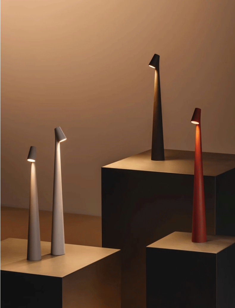 Atmosphere Lamp Design Night Lamp Table Lamp High Foot Portable Charging Decoration Table Lamp Bedroom Decoration_voghion.com