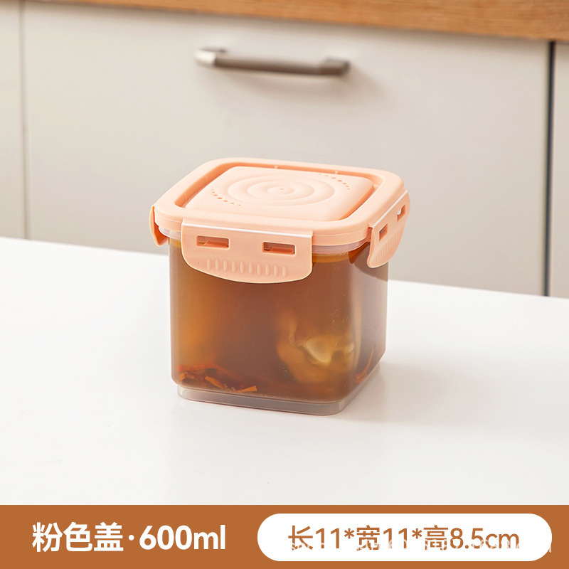 冷凍スープの分注箱のスープの鶏肉のスープの冷凍の鮮度保持箱の食品級の食品の収納箱の家庭用の1週間は料理の神器を用意します。|undefined