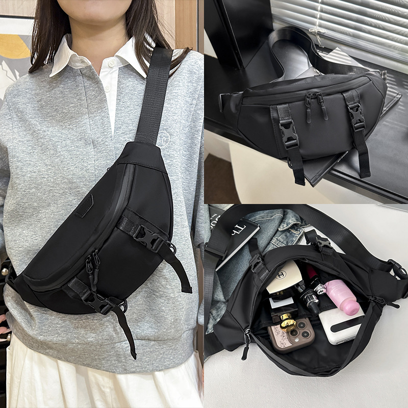 New Fashionable Women's Chest Bag, Casual and Versatile Crossbody Bag, Simple Commuter Shoulder Bag, Mobile Phone Waist Bag, Foreign Trade Wholesale New Fashionable Women's Chest Bag, Casual and Versatile Crossbody Bag, Simple Commuter Shoulder Bag, Mobile Phone Waist Bag, Foreign Trade Wholesale