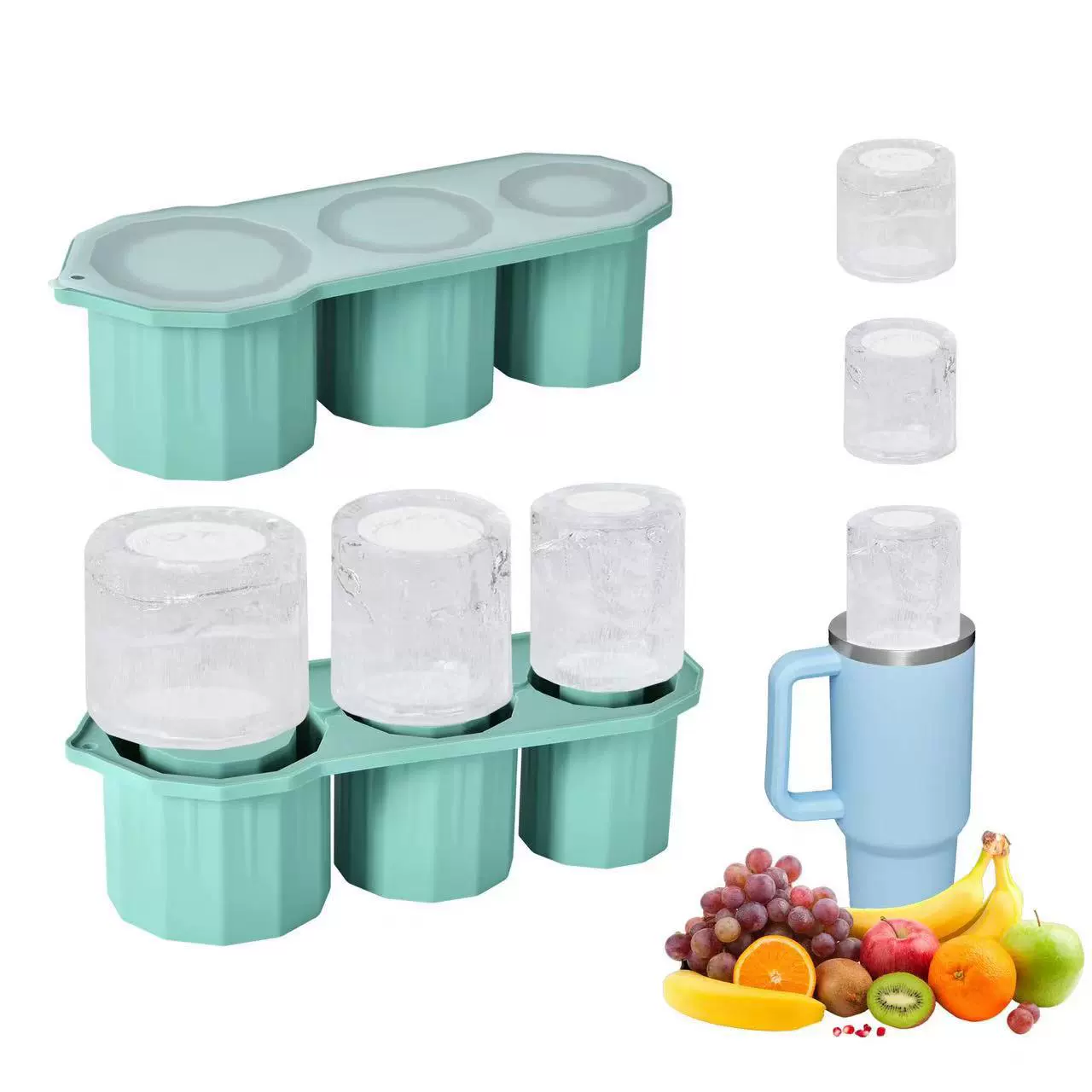 Новый трансграничный продукт Stanley, Stanley Easy Elimination Ice, силиконовый лед, модель 30, 40 унций, стакан для воды Stanley Ice