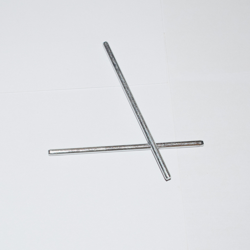 2x60mm模型车轴 齿轮轴 传动轴 铁轴 玩具配件 速卖通外贸DIY