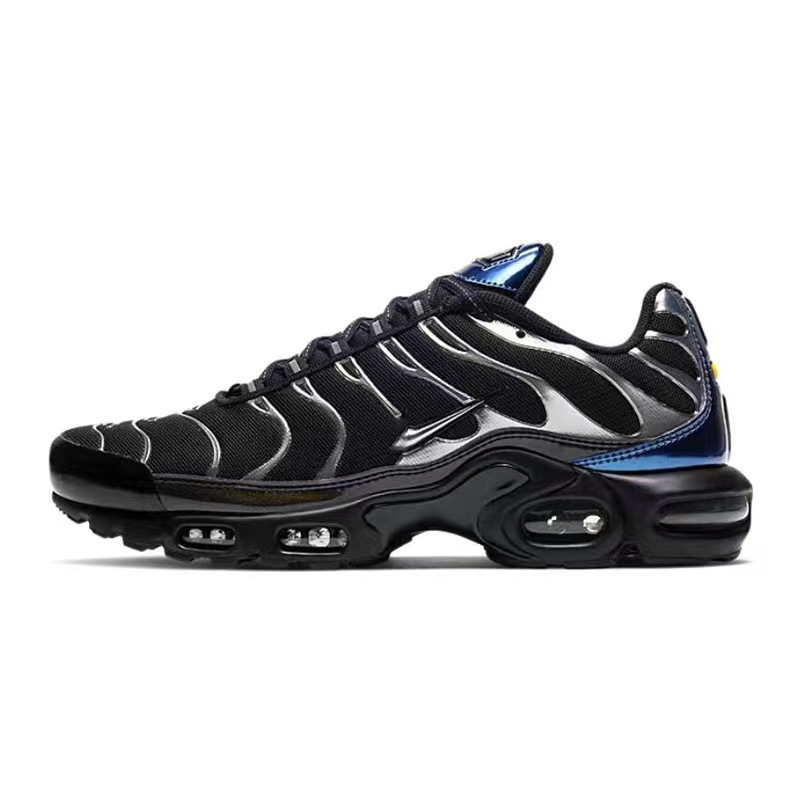Sapatos esportivos com amortecimento de ar da moda Tn para homens, estilo casal 40-46, sapatos casuais de estação de comércio eletrônico transfronteiriço