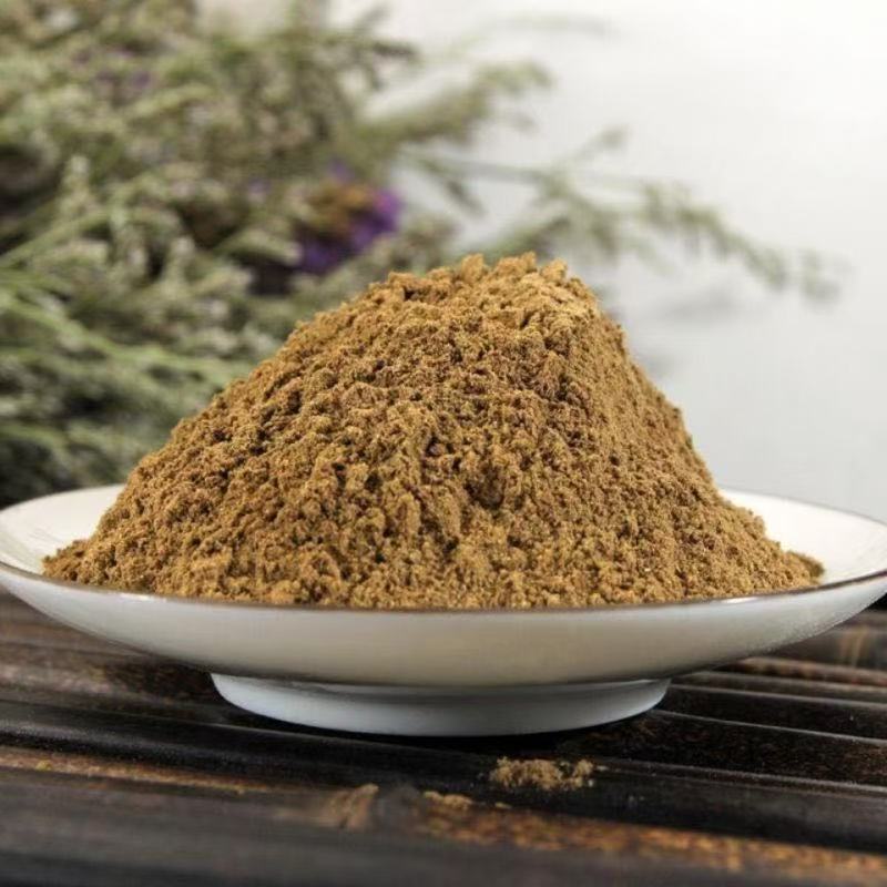 Huoxiang Powder Agastache Rugosa Fine Ground Chinese Herbal Powder 500g in use