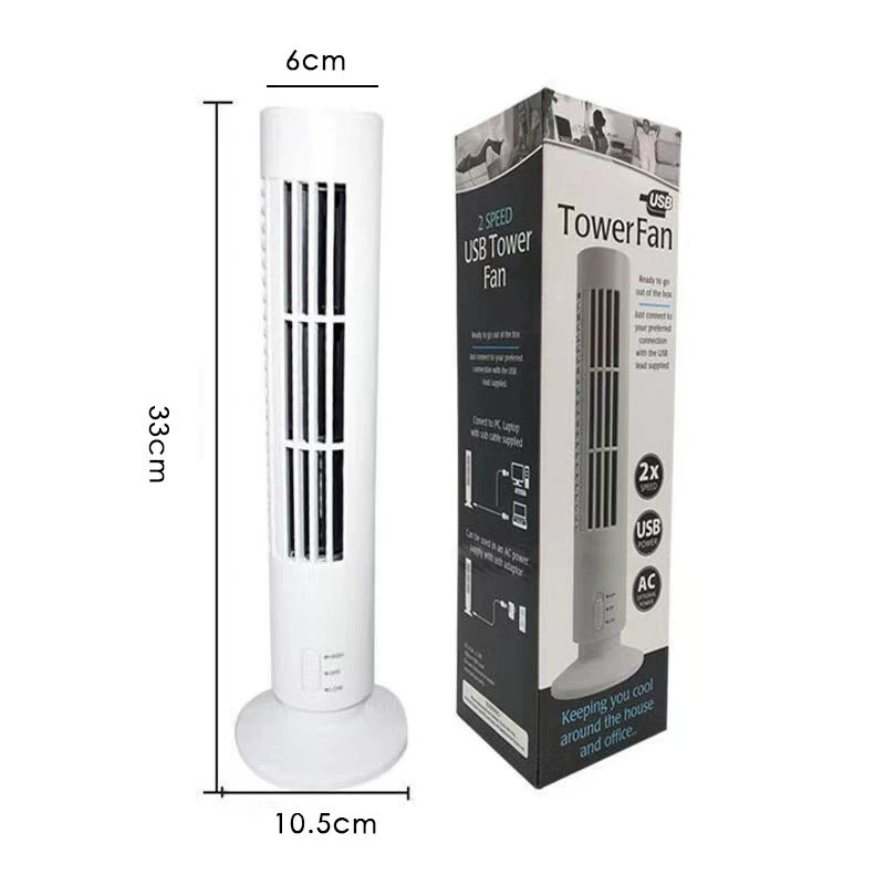 Gift car mounted desktop vertical air conditioning fan small