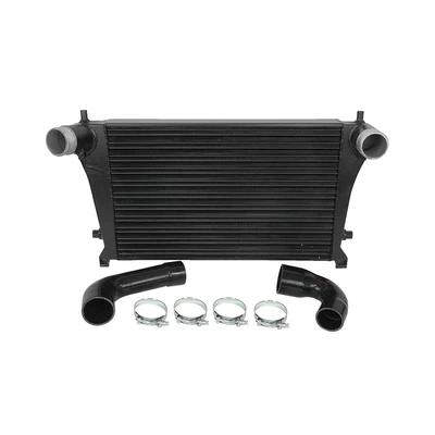 Car Modified Intercooler Suitable for Volkswagen Golf Mk7 Ea888 Gti Audi A3 S3 Intake Cooling (car radiator) - tubular-core-black