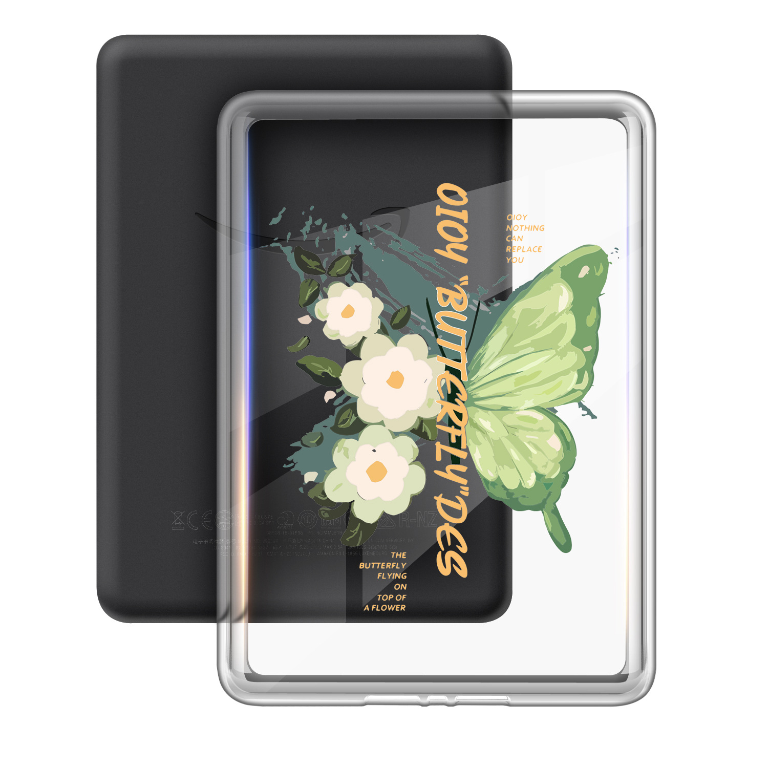 Aplicable en stock para 2024 Kindle Paperwhite6543 acrílico transparente caja protectora pintada caja única