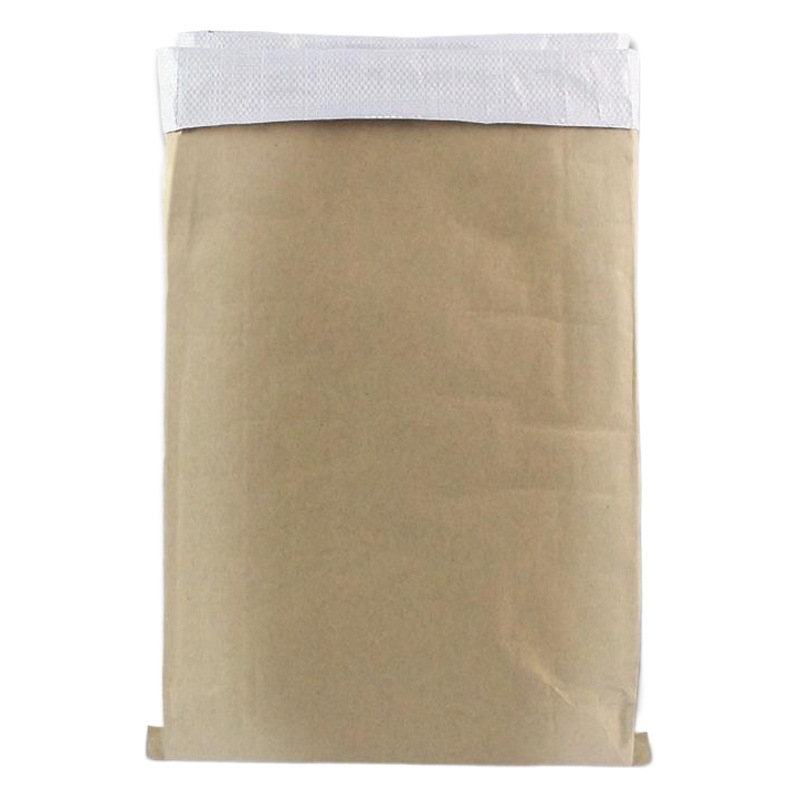 Bolsas tejidas de papel kraft engrosado en stock, venta al por mayor, para embalaje de materia prima química, bolsas de papel-plástico a prueba de humedad, directamente del fabricante