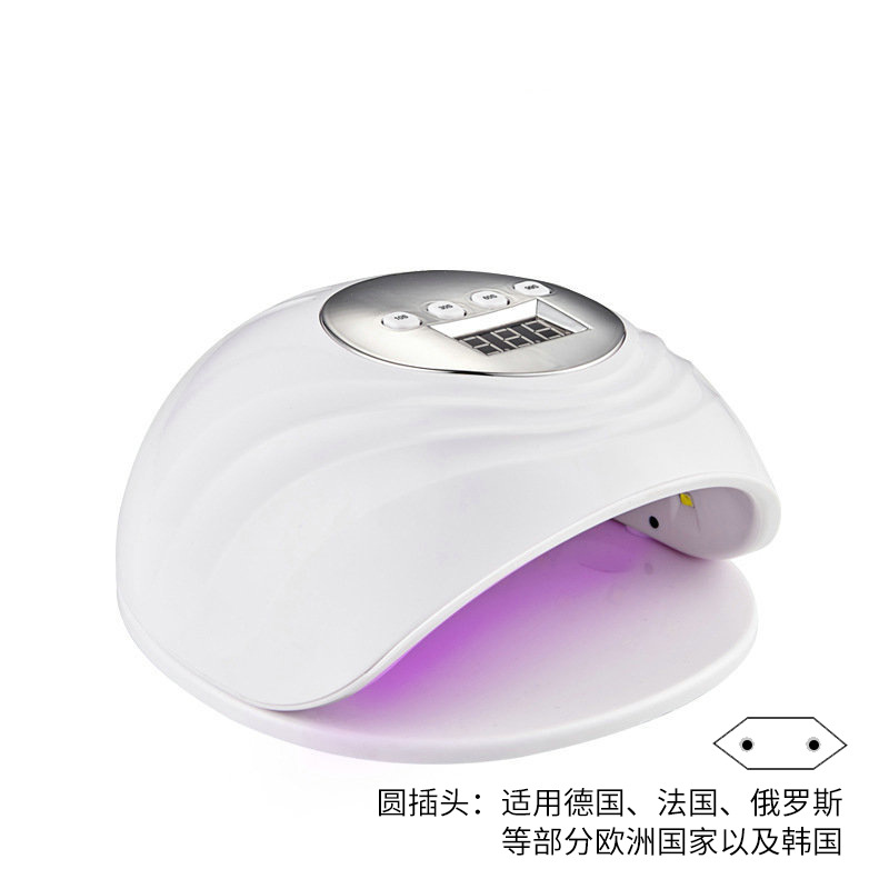 Lámpara de Uñas Transfronteriza F8, Lámpara de Fototerapia Inteligente para Uñas, Lámpara de Curado de Gel para Uñas de Alta Potencia para Salón de Uñas, Fabricante Mayorista