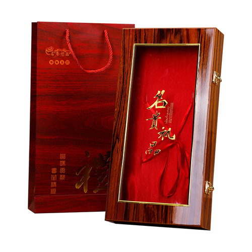 Cynomorium herbal medicine wooden box isinglass shark fin cistanche deserticola antler ginseng packaging box gift box empty box wholesale