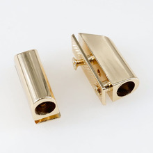 箱包五金配件斜面手挽服饰大号肩带绳扣包包手袋绳子固定尾夹