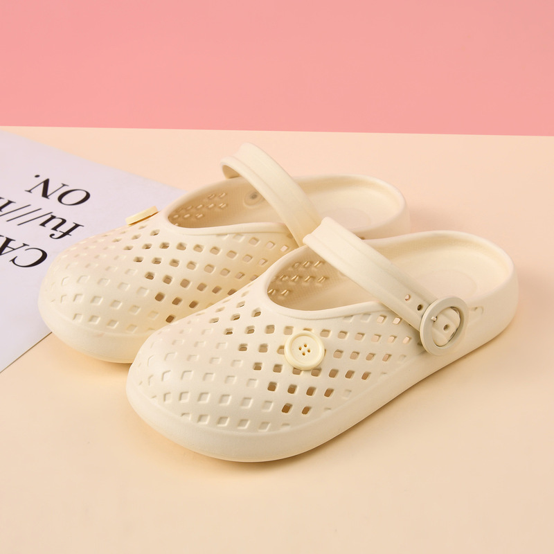 New Style Women's Clogs with Thick Soles, Comfortable and Breathable for Summer, Suitable for Outdoor Wear, Ballet-Style, Non-Slip, Lightweight, Versatile Casual Sandals New Style Women's Clogs with Thick Soles, Comfortable and Breathable for Summer, Suitable for Outdoor Wear, Ballet-Style, Non-Slip, Lightweight, Versatile Casual Sandals