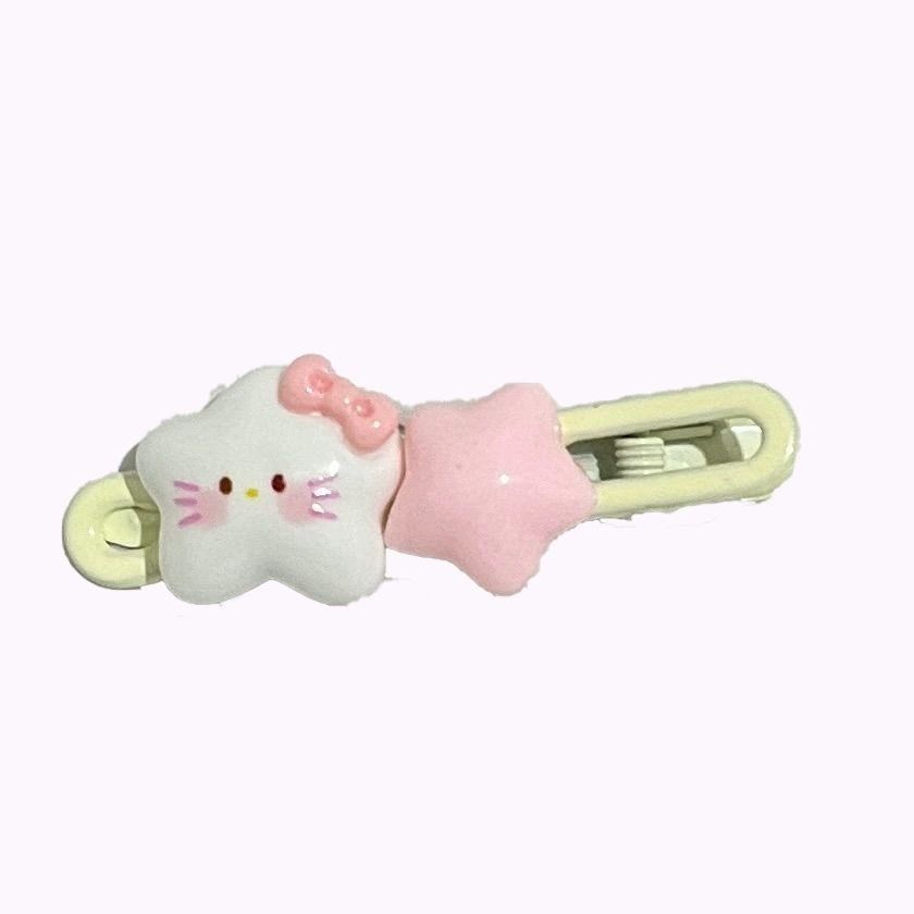 Hello Kitty, волнистая заколка-невидимка, шпильки для волос для любимой, аксессуар для волос, подарок на день рождения