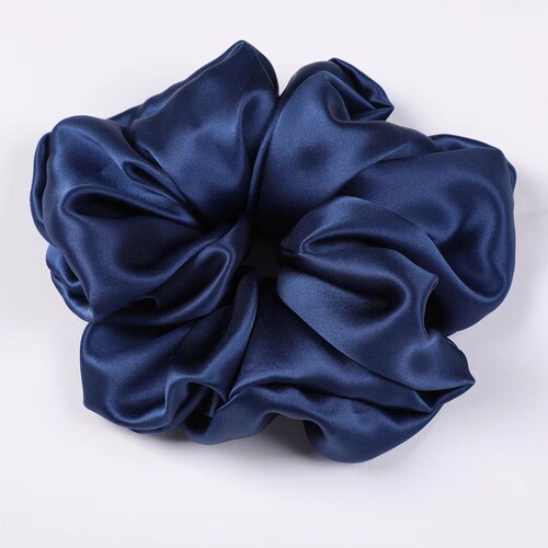 Wholesale 22mm 6cm silk hair ring large intestine ring 100% mulberry silk heavy high-end headband hair rope hair accessories