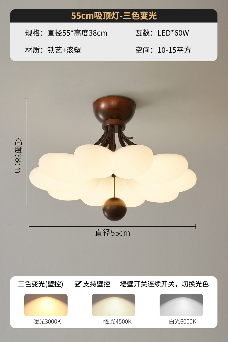 55CM-Tricolor luz variable