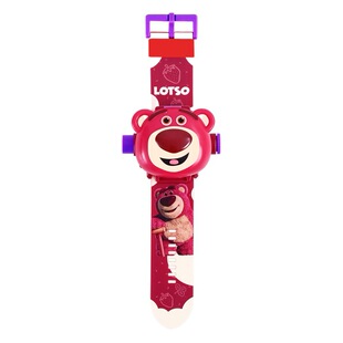 Tiktok cross-border cartoon 24-picture projection watch flip Sanrio series Toy Watch