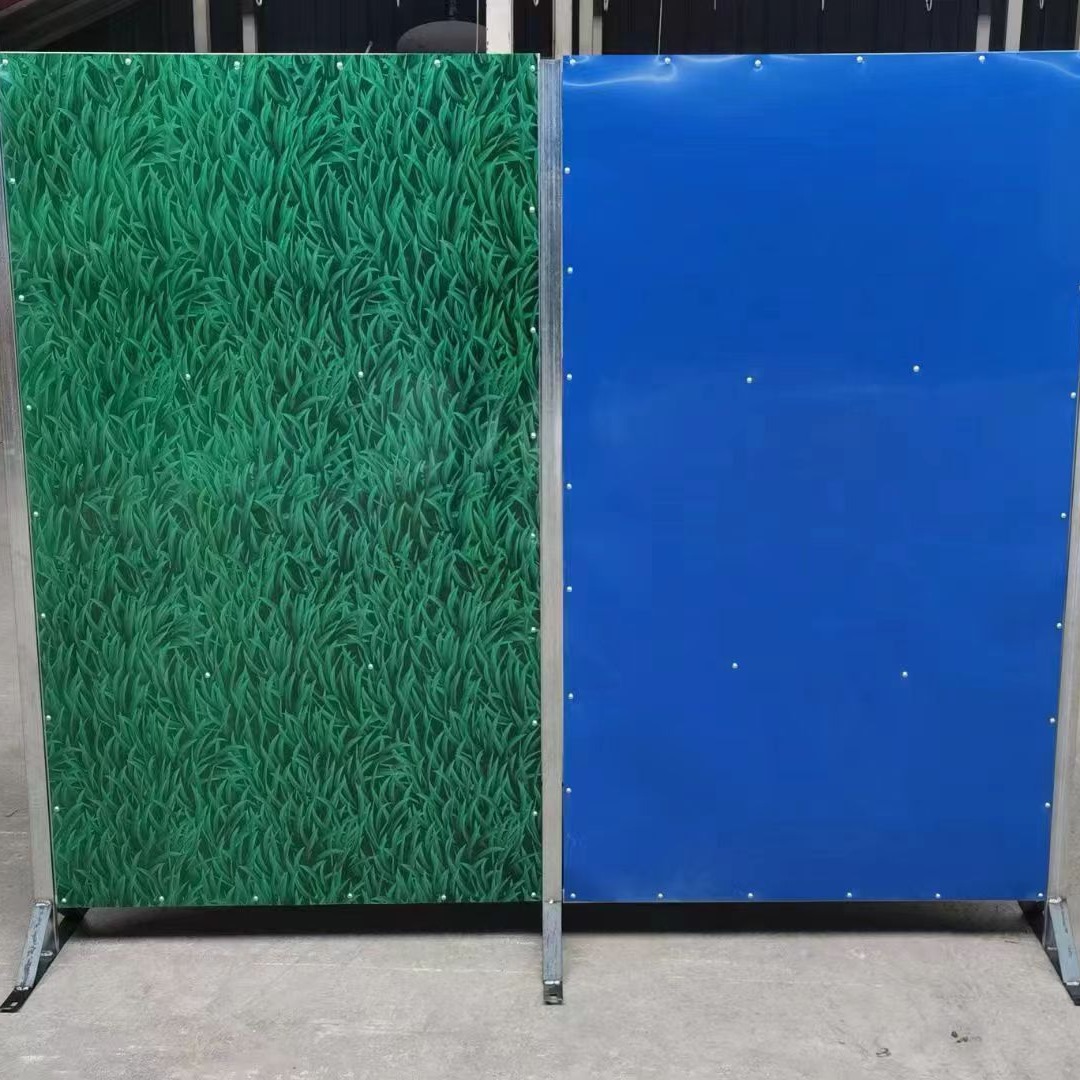 彩钢围挡小草泡沫夹心工程施工围挡建筑工地道路施工简易防撞围蔽