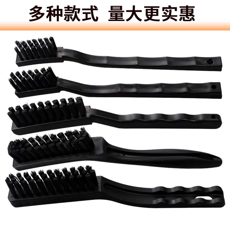 大量现货供应防静电毛刷 曲柄刷 尖柄刷 小中大特大号清洁洗板刷