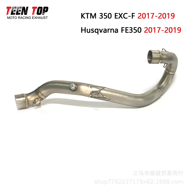Suitable for Ktm350Exc-F/Husqvarna Fe350 Four-Stroke Full-Length Exhaust Pipe 2017-2019