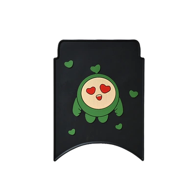 Electric vehicle foot mat vehicle and motorcycle foot - green-model