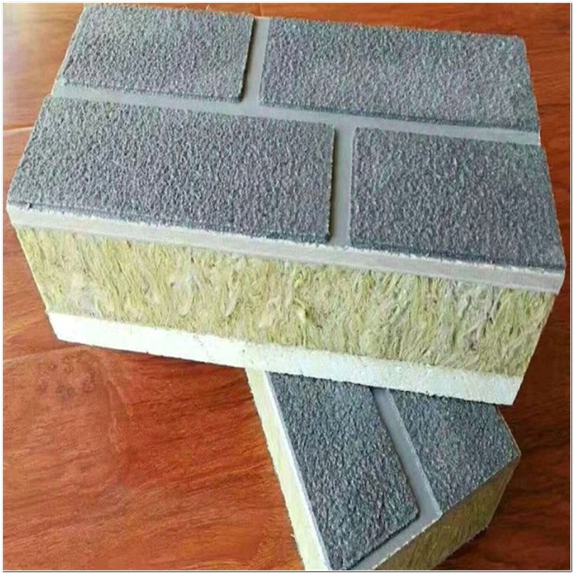 玻璃棉隔热保温保温一体板装饰 a级防火保温装饰一体化板