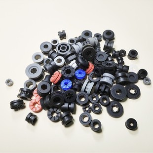 Hard Drive Silicone Shock-Proof Pad Double-Sided Coil Wire Protection Ring Chassis Shock-Absorbing Pad Electrical Appliance Rubber Wire Protector