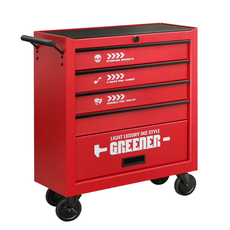 Carrito de Almacenamiento Móvil de Metal para Oficina y Hogar image 6