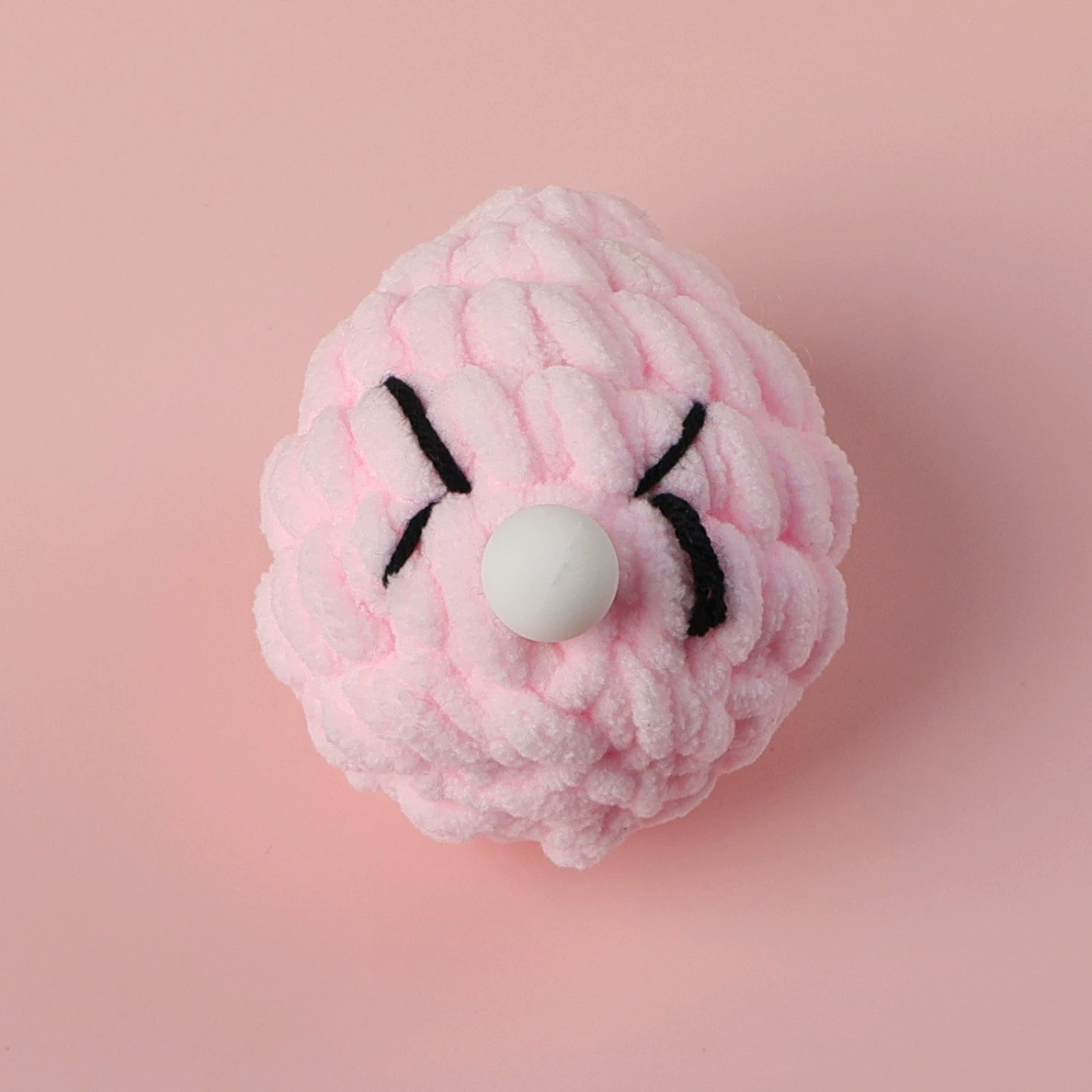 Яблоко, подвеска handmade, клубника, вязаная брелок, подсолнух, оптовая