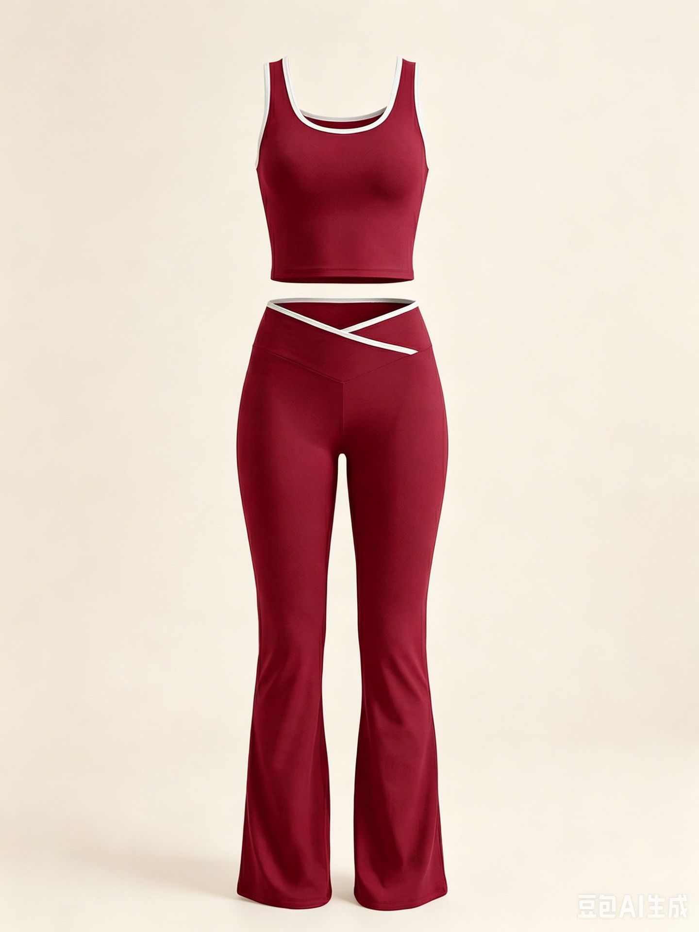 Women's Clothing Women's Style Round Neck Two Piece Set Summer Casual Vest Top And Trousers For Formal & Casual For Women_ecoleips.com